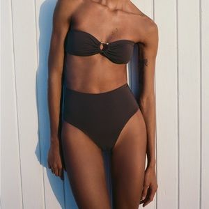 NWOT Zara swim bottoms
